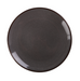 Yanco PK-112 12 1/4" Round Coupe Plate - Ceramic, Gray-cityfoodequipment.com