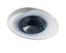 Yanco UN-709 9 1/2" Oval Universe Dessert Plate - China, Blue-cityfoodequipment.com