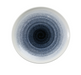 Yanco UN-112 12" Round Universe Plate - China, Blue-cityfoodequipment.com
