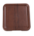 Yanco WL-310 Melamine Tray W/ Foot - 9 1/2" X 9 1/2", Wood Grain-cityfoodequipment.com