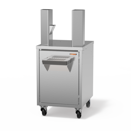 Zummo MS14-N50 30 1/9" x 19 7/10" Mobile Equipment Stand for Z14-N Juicers, Cabinet Base-cityfoodequipment.com