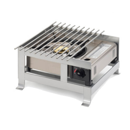Cal-Mil 1576-74 Soho Butane Stove Frame Only - Silver-cityfoodequipment.com