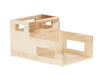 Cal-Mil 22068-71 2 Compartment Plate & Napkin Holder - 10 1/4"W x 15"D, Maple Wood, Blonde-cityfoodequipment.com