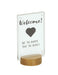 Cal-Mil 22801-46-99 4" Tabletop Menu Card Holder - Rustic Pine Wood-cityfoodequipment.com