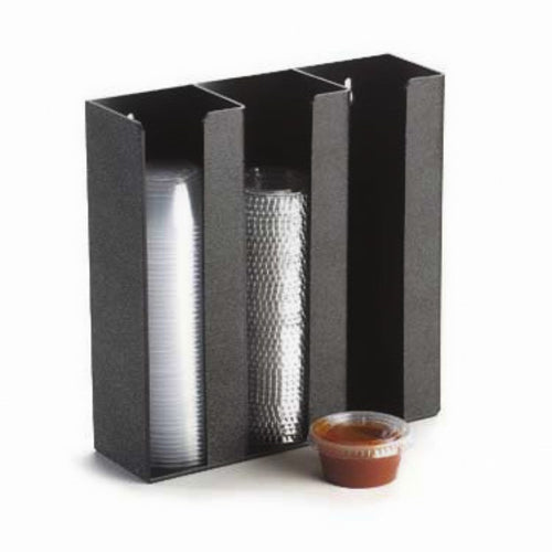 Cal-Mil 278-2 Wall Or Counter Mount Lid & Ramekin Organizer, Up To 2 1/2" Diam-cityfoodequipment.com
