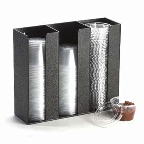 Cal-Mil 278-3 Wall Or Counter Mount Lid & Ramekin Organizer, Up To 3" Diam-cityfoodequipment.com