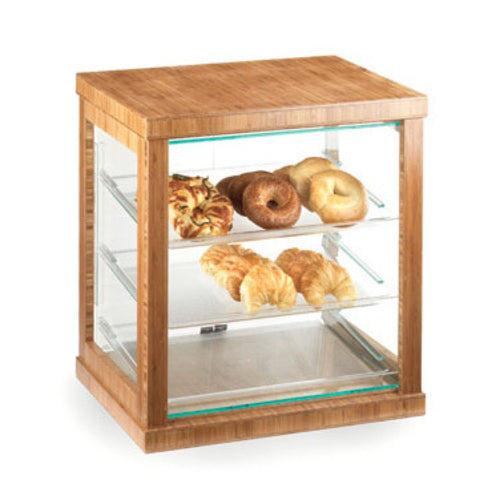 Cal-Mil 284-60 Frame Display Case - 21x16 1/4x22 1/2", Bamboo-cityfoodequipment.com
