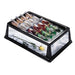 Geneva Rectangular Cooling Tub - 20"L x 12"W x 6"H, Plastic, Silver (297)-cityfoodequipment.com