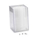 Cal-Mil 298-12 Wall Or Counter Mount Lid Organizer w/ (1) 4" Section, Clear-cityfoodequipment.com
