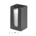 Cal-Mil 298-13 Wall/Counter-Mount Lid Organizer w/ (1) 4" Section - Plastic, Black-cityfoodequipment.com