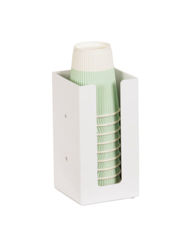Cal-Mil 298-15 4 1/2" Square Napkin Holder - ABS, White-cityfoodequipment.com