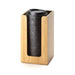 Cal-Mil 298-60 Wall Or Counter Mount Lid Organizer w/ (1) 4" Section, Bamboo-cityfoodequipment.com