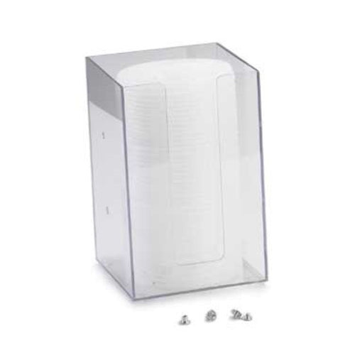 Cal-Mil 299-12 Wall/Counter-Mount Lid Organizer w/ (1) 5" Section - Plastic, Clear-cityfoodequipment.com