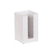 Cal-Mil 299-15 5 1/4" Square Napkin Holder - ABS, White-cityfoodequipment.com
