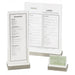 Cal-Mil 3016-811-55 Tabletop Menu Card Holder - 9" x 12", Stainless-cityfoodequipment.com