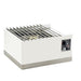 Cal-Mil 3023-55 Luxe Butane Burner Housing - White, Stainless Steel-cityfoodequipment.com