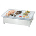 Cal-Mil 3033-55 Rectangular Cooling Tub - 20 1/2"L x 20 1/2"W x 8 1/2"H, Stainless-cityfoodequipment.com