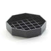 Cal-Mil 308-4-13 4" Octagon Drip Tray, Black-cityfoodequipment.com