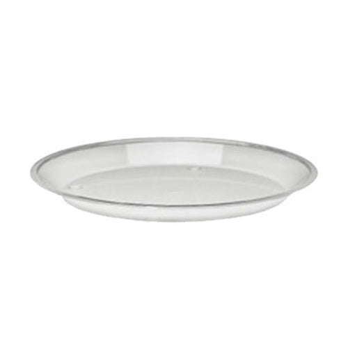Cal-Mil 315-15-12 15" Round Turn N Serve? Tray - Acrylic, Clear-cityfoodequipment.com