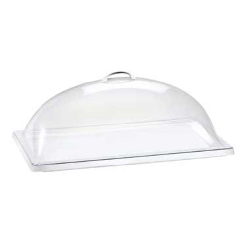 Cal-Mil 321-12 Dome Type Display Cover, 12" x 20" x 7 1/2" H, Polycarbonate-cityfoodequipment.com