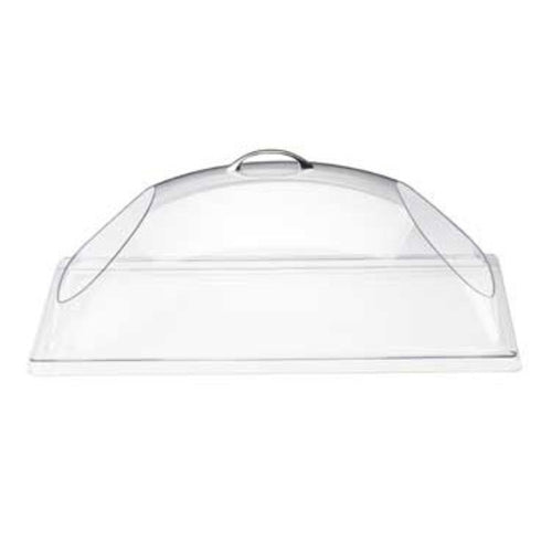 Cal-Mil 323-12 Chafer Display Cover w/ Cut Out Ends, Poly, Clear-cityfoodequipment.com