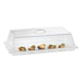 Cal-Mil 327-12 Cover for Display Trays - 20"W x 12"D x 4"H, Plastic, Clear-cityfoodequipment.com