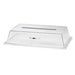 Cal-Mil 329-18 Hinged Cover for Display Trays - 26"W x 18"W x 4"H, Plastic, Clear-cityfoodequipment.com