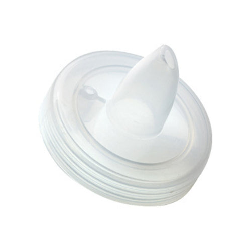Cal-Mil 3300-28JP Juice Lid w/ Fine-Tip Spout for 3300 28 Dressing Bottle - Plastic, Clear-cityfoodequipment.com