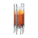 Cal-Mil 3302-3INF-74 3 gal Beverage Dispenser w/ Infuser - Plastic Container, Silver Base-cityfoodequipment.com