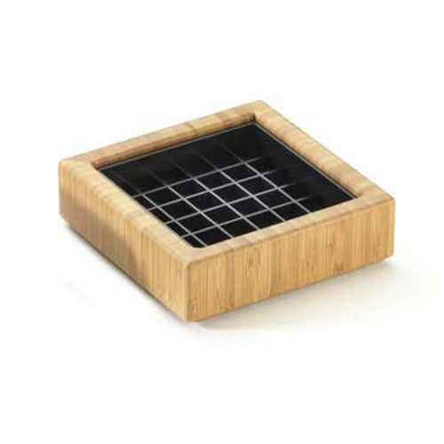 Cal-Mil 330-4-60 4" Square Drip Tray, Bamboo-cityfoodequipment.com