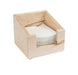 Cal-Mil 3309-71 6 1/4" Square Napkin for 5" Napkin - 5 1/2"H, Maple Wood-cityfoodequipment.com
