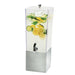 Cal-Mil 3324-3-55 3 gal Beverage Dispenser w/ Ice Tube - Plastic Container, Stainless Base-cityfoodequipment.com
