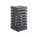 Cal-Mil 3331-96 Square Display Crate Tower - Midnight Bamboo-cityfoodequipment.com