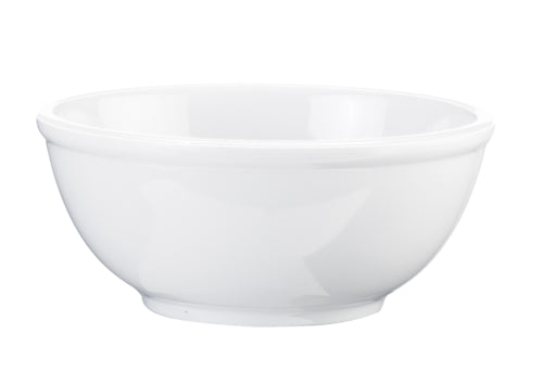 Cal-Mil 3343-8-15W 55 oz Round Melamine Bowl, White-cityfoodequipment.com