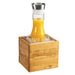 Cal-Mil 3360-6 Rectangular Ice Housing - 7 3/4"L x 7"W x 7"H, Plastic, Clear-cityfoodequipment.com