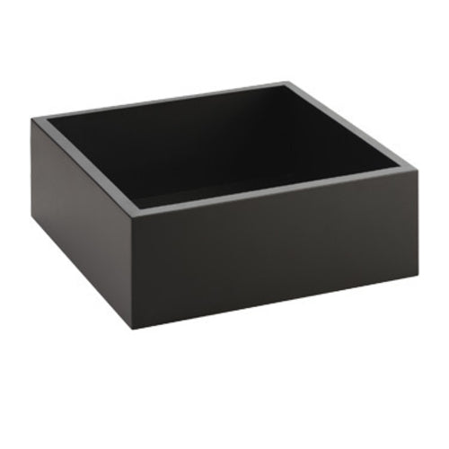Cal-Mil 3367-13 12" Cold Concept Base Cooling Tub - Metal, Black-cityfoodequipment.com