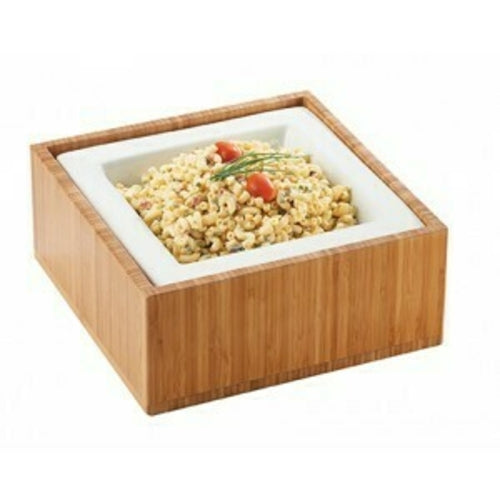 Cal-Mil 3367-99 12" Madera Cold Concept Base Cooling Tub, Reclaimed Wood-cityfoodequipment.com