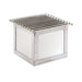 Cal-Mil 3407-55 12" Square Chafer Grill w/ Fuel Holder, Stainless-cityfoodequipment.com