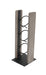 Cal-Mil 3411-110 3 Cylinder Display Only - 7 3/4" x 7 1/4" x 20 1/2", Pine Wood, Gray Wash-cityfoodequipment.com