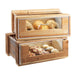 Cal-Mil 3416 Single Drawer Pastry Display Case - 22" x 14 1/2" x 9 1/4", Wood-cityfoodequipment.com