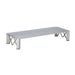 Cal-Mil 3418-3 Rectangular Buffet Riser - 20"W x 8"D x 3"H, Polished Metal-cityfoodequipment.com