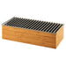 Cal-Mil 3439-60 Rectangular Chafer Alternative - 19 1/2" x 9 3/4" x 5 1/2", Bamboo-cityfoodequipment.com