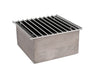 Cal-Mil 3440-110 Chafer Alternative - 10 1/4"W x 10"D x 5 1/2"H, Pine Wood, Gray Wash-cityfoodequipment.com
