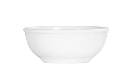 Cal-Mil 3467-5-15W 18 oz Round Melamine Bowl, White-cityfoodequipment.com