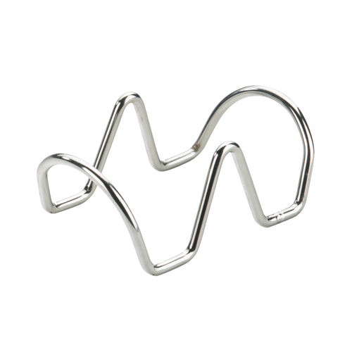 Cal-Mil 3476-2 2 Section Taco Holder - 2 1/2" x 4 1/2", Stainless Steel-cityfoodequipment.com
