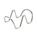 Cal-Mil 3476-2 2 Section Taco Holder - 2 1/2" x 4 1/2", Stainless Steel-cityfoodequipment.com