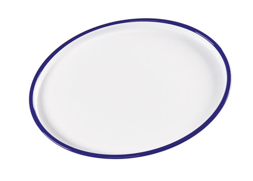 Cal-Mil 3482-15 Melamine Serving Tray - 12"L x 16"W, White-cityfoodequipment.com