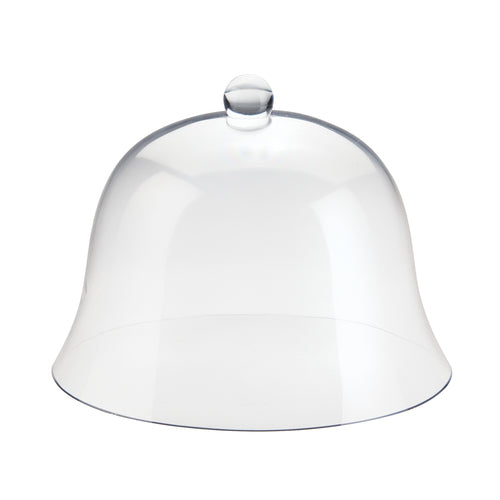 Cal-Mil 3488 12" Round Bell Cake Cover - 8 1/2"H, Acrylic, Clear-cityfoodequipment.com