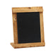 Cal-Mil 3489-811-99 Tabletop Chalkboard - 8.5"W x 11"H, Reclaimed Wood Frame-cityfoodequipment.com