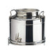 Cal-Mil 3497-3BEV 3 Gallon Round Stainless Steel Beverage Dispenser - Silver-cityfoodequipment.com
